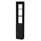 Brenda Linen Cabinet with 1 door, 3 open shelves B128P189937