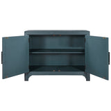 U_STYLE 40'' Modern Cabinets with Unique Design Doors with 1 Adjustable Shelves,Suitable for WF313558AAV