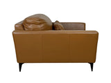 Tussio Saddle Tan Leather Chair W/Pillow B2726P457659