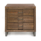 Reclaimed Oak 3-drawer Nightstand B062P186503