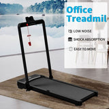 ZUN Treadmill home model small silent foldable electric walking climbing indoor gym special 18976546