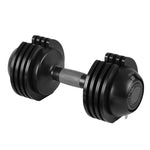 ZUN 22LBS ADJUSTABLE DUMBBELL STEEL+PLASTIC W28591814