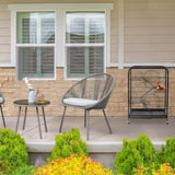 37" Metal Ferret Chinchilla Cage, Small Animals Hutch with Ramps and Feeders and Wheels, Rabbit 81251657