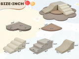 Soft Foam Block Play Structures Climbers for Child Development, 6-Piece Baby Foam Foam, N710P325520E