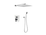 Shower Set System Bathroom Luxury Rain Mixer Shower Combo Set Wall Mounted Rainfall Shower Head W2287P182591