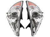 For 2011-2014 Hyundai Sonata Pair Chrome Housing Amber Corner Projector LH RH 11889776