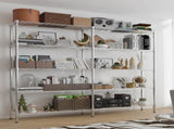 5-layer double row, freely adjustable layer spacing, with adjustable feet, display stand, iron, 92052548