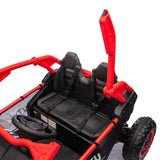 24V Two-seater Kids Ride On UTV w/Parents Control,20in seat width,400W Super high power,Four-wheel W1578P198433
