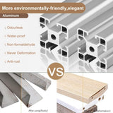 Aluminium Medicine Cabinet Mirror, 35 x 28 Inches Medicine Cabinet with 3 Colors LED Light and W2700P269441