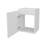 FM FURNITURE Haigleer Creek Bathroom Vanity with Integrated Sink and Faucet, White B128P293877