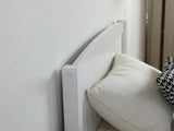 FCH Twin Pine Single-Layer Core Vertical Stripe Full-Board Curved Bed Head With The Same Bed Foot 98852423