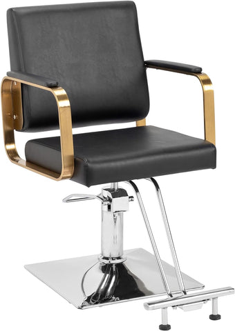 ZUN Salon Chair Styling Barber Chair, Beauty Salon Spa Equipment with Heavy Duty Hydraulic Pump, 91614347