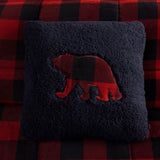 Full/Queen Plush to Sherpa Down Alternative Comforter Set B035100499