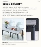 sintered stone dining table W1911P269410