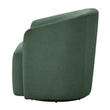 Ardena Green Swivel Barrel Chair B050P322596