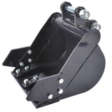 300mm Narrow Bucket Fit for Mini Excavator Attachment with Teeth 12" Trench Bucket 08083801
