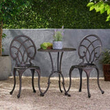CHARLESTON 3PC CAST BISTRO SET 50550.00COP