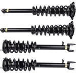 ZUN 4x Shock Strut Coil Spring Assembly Front Rear for Tesla Model S 2011-2016 RWD 101561900A 101561900B 40679364