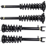 ZUN 4x Shock Strut Coil Spring Assembly Front Rear for Tesla Model S 2011-2016 RWD 101561900A 101561900B 40679364