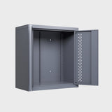 Metal garage cabinet with door, wall-mounted storage cabinet, floating tool cabinet for basements, 00468114