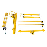 ZUN Drywall Panel Lifter Drywall Panel hoist Panel Hoist Jack Lifter 11ft yellow color W167683067