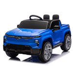 ZUN 24V Kids Ride on Car W/Parents Control,Licensed Chevrolet Silverado,Four-wheel suspension,LED W1578P202307