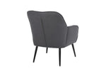 ZUN Modern Mid Century Chair velvet Sherpa Armchair for Living Room Bedroom Office Easy Assemble W1361105174