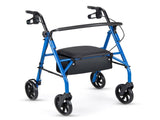 2-in-1 Rollator Walker with Seat , 8-Inch Large Wheels & Versatile Braking System, Adjustable 20732841