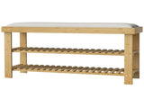 Shoe Bench with Storage Cabinets 15987582