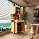 BAMBOO TEA CABINET W2207P242502