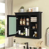 30'' x 28'' Medicine Cabinet, Wall Mounted Bathroom Storage Cabinet, Modern Bathroom Wall Cabinet N710P192495B