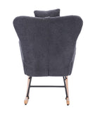 Teddy Upholstered Nursery Rocking Chair for Living Room Bedroom W2069P174789