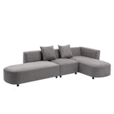 ZUN Luxury Modern Style Living Room Upholstery Sofa 82262247