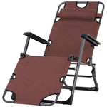 ZUN Folding Lounge Chairs / beach chair （Prohibited by WalMart） 98397140