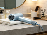 High-Speed Hair Dryer, 200M Negative Ion Blow Dryer with LCD Thermo-Control & Nozzle 84215129