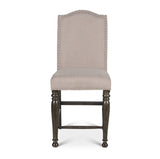 Caswell - Counter Chair - Dark Gray B081P157872