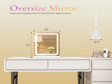 13"x17" LED Vanity Mirror with Lights, Dimmable 3-Color Modes, Touch Screen Makeup Mirror for 90306628