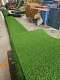 3ft x 32ft Premium Artificial Turf Mat with Drainage Holes. Thick Fake Grass with Rubber Backing, W3280P296543