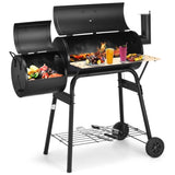 ZUN Outdoor Black BBQ Grill 90672802