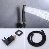 12 Inch Bathroom Rain Shower Combo Set With Hand Shower W121749882