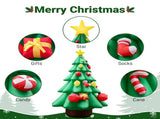 12FT Inflatable Christmas Tree with Gifts & Candy Canes, 6 LED Lights, 190D Polyester, US Plug 44147408