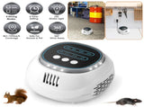 2-Pack Ultrasonic Rodent Chaser Rat Repellent Pest Driver Mouse Control Squirrel Repeller with 4 37615034