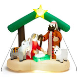 6.7 Feet Christmas Decoration with LED Lights 25797274