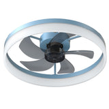 Ceiling Fans with Lights Dimmable LED Embedded installation of thin modern ceiling fans W1340120483