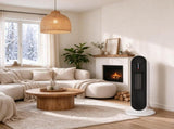 Indoor Oscillating Ceramic Tower Space Heater with Adjustable Thermostat, 24-Hour Timer & Remote 00911756