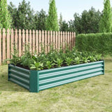 ZUN Raised Garden Bed Outdoor, 6×3×1ft , Metal Raised Rectangle Planter Beds for Plants, Vegetables, and 21283723