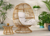 RESEDA SWIVEL PATIO EGG CHAIR 67931.00LBGE