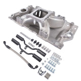 ZUN 4150 EFI Single Plane Intake Manifold with Fuel Rail for Chevy Small Block Gen I 41329476