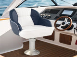 Universal Boat Seat - 4 Mounting ScrewsWashers, Fits 5"x5"/5"x12" Swivel/Pedestals, 16lbs 84026180