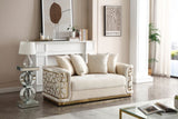 Talia G0997A-L Loveseat , IVORY B078P301557